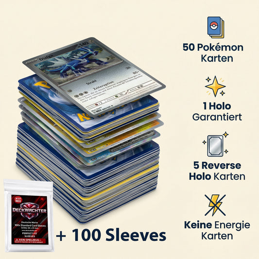 Pokémon Sammelkarten 50er Holo