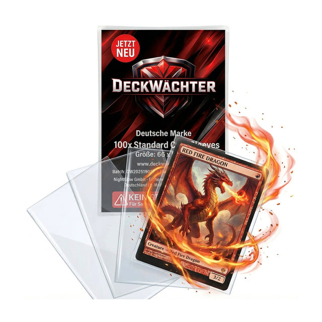 Klare Penny Sleeves 66×91 mm für Sammelkarten