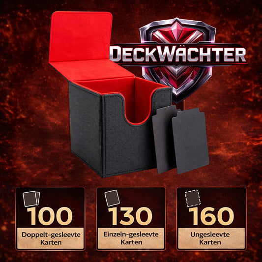 Deck Box – Premium Kartenbox für 160+ Karten – Magnetverschluss & Samt-Innenfutter
