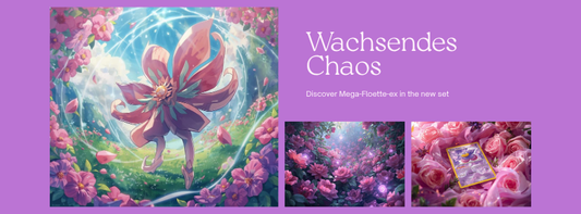 Mega-Floette-ex Wachsendes Chaos Pokémon TCG Set 2026