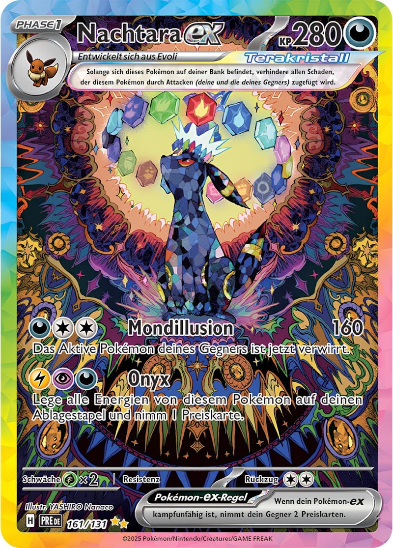 Prismatische Entwicklungen: die 15 wertvollsten Pokémon-Karten 2026