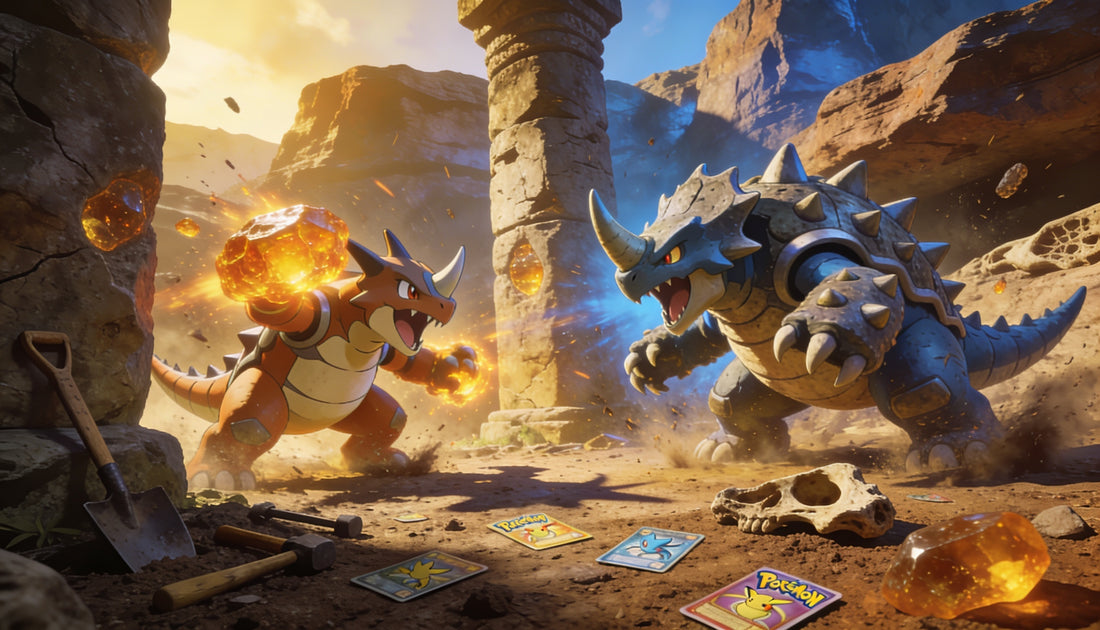 Fossil-Pokémon kehren zurück: Rampardos ex, Bastiodon & Relicanth aus Abyss Eye enthüllt