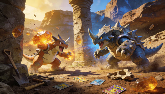 Fossil-Pokémon kehren zurück: Rampardos ex, Bastiodon & Relicanth aus Abyss Eye enthüllt