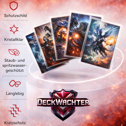 Card Sleeves 66×91 mm, 2.5"×3.5 Perfect Fit Penny Sleeves