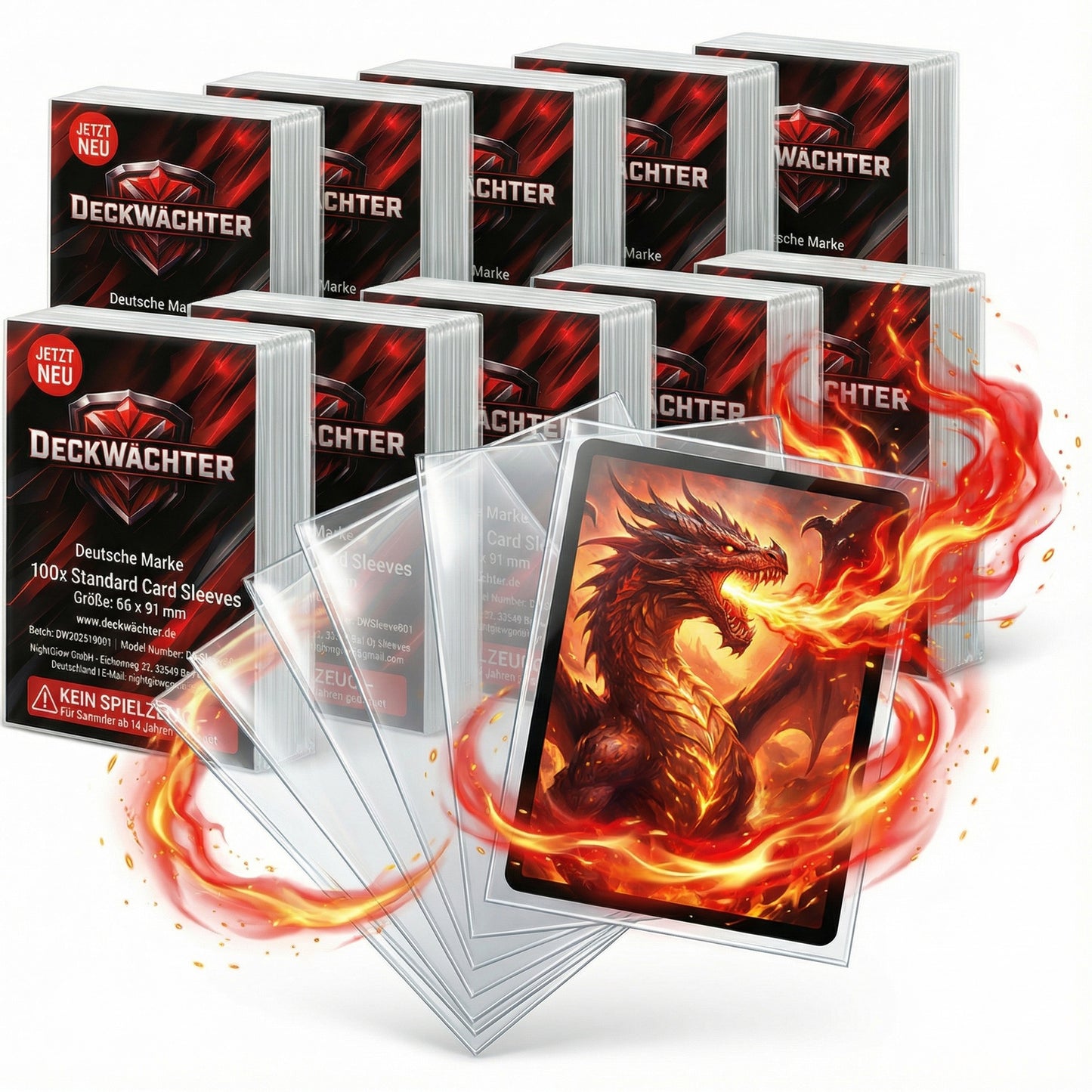 Card Sleeves 66×91 mm, 2.5"×3.5 Perfect Fit Penny Sleeves