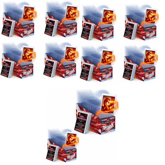 1000 Toploader + 1000 Sleeves Set 3"x4" für TCG Sammelkarten