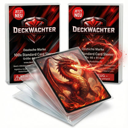 Card Sleeves 66×91 mm, 2.5"×3.5 Perfect Fit Penny Sleeves