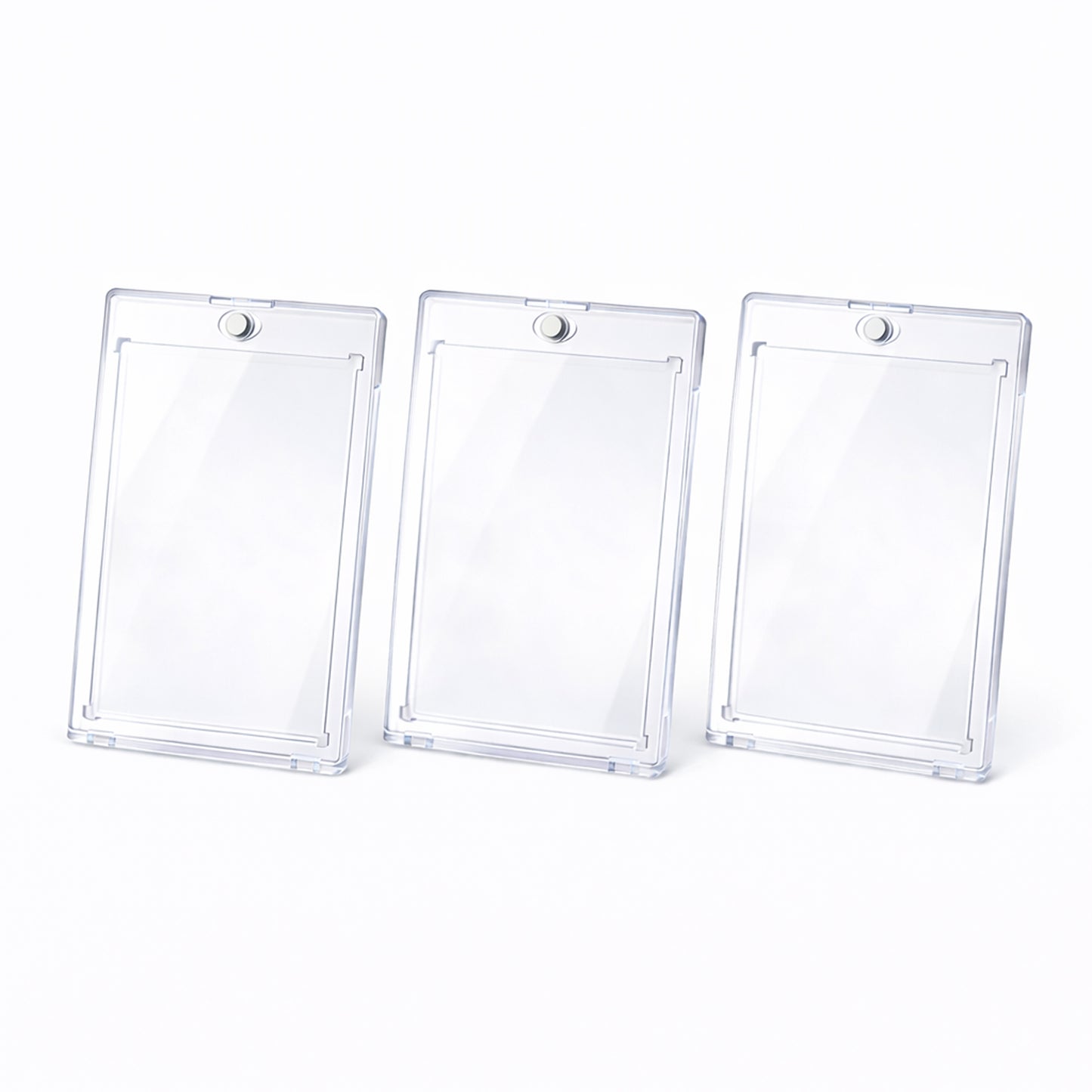Magnetischer Kartenhalter 35PT – Transparente Premium Kartenhülle mit UV-Schutz – Für Sammel- & Trading Cards