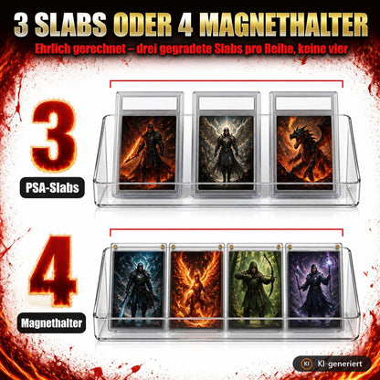 3 PSA Slabs oder 4 Magnethalter pro Etage
