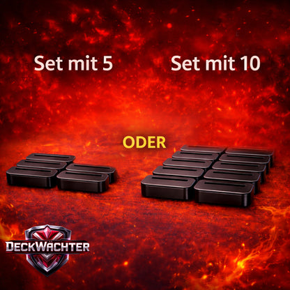 PSA Kartenständer Schwarz – 5er / 10er Set | Für PSA Graded Cards