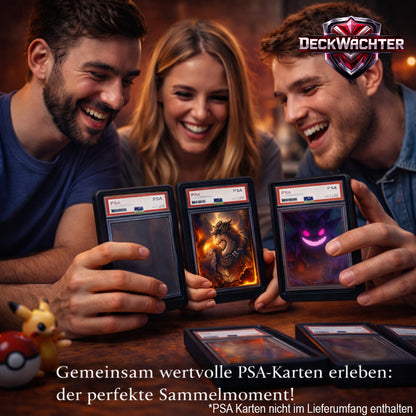 PSA Bumper – Silikon-Schutzrahmen für PSA Graded Karten | 1er oder 5er-Set Schwarz oder Weiß