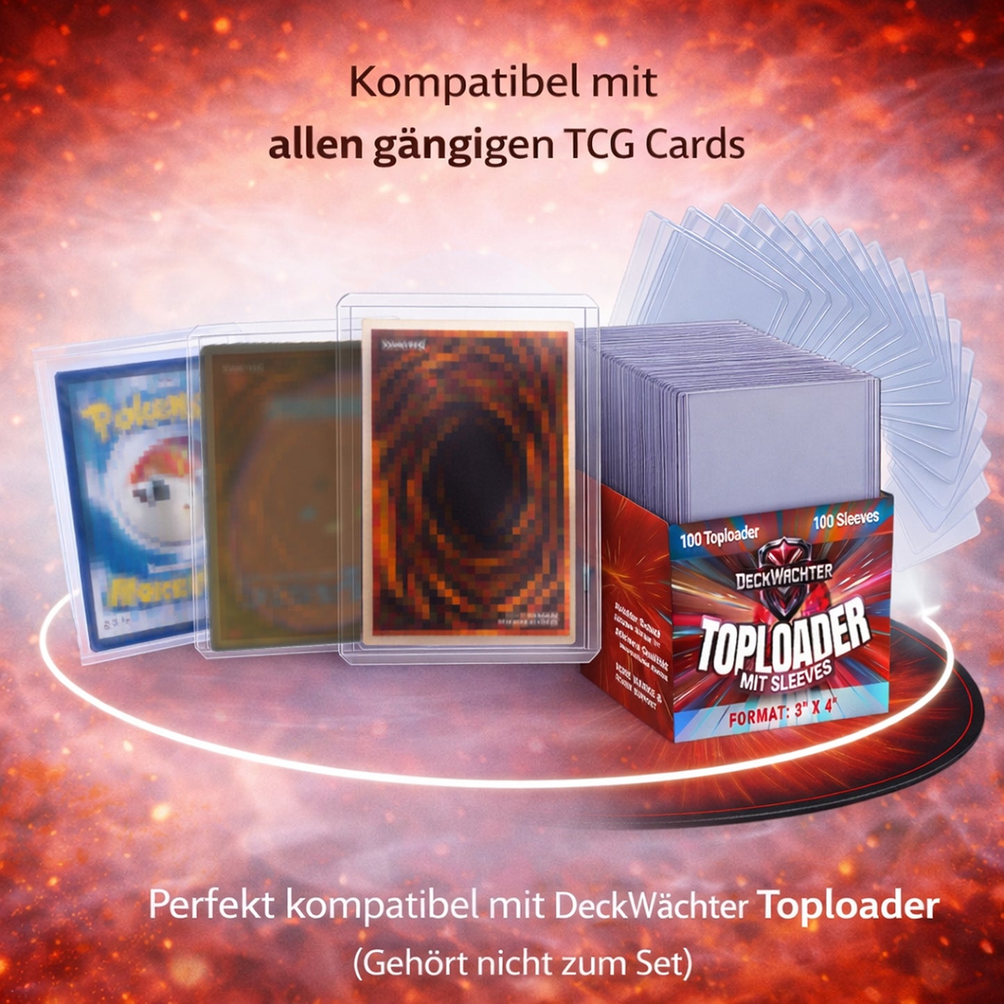 Card Sleeves 66×91 mm, 2.5"×3.5 Perfect Fit Penny Sleeves