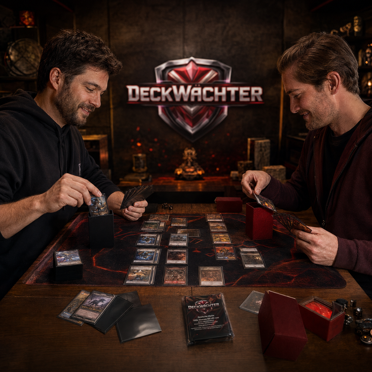 Top-Loading Card Sleeves – Karte einschieben, schützen, weiterspielen