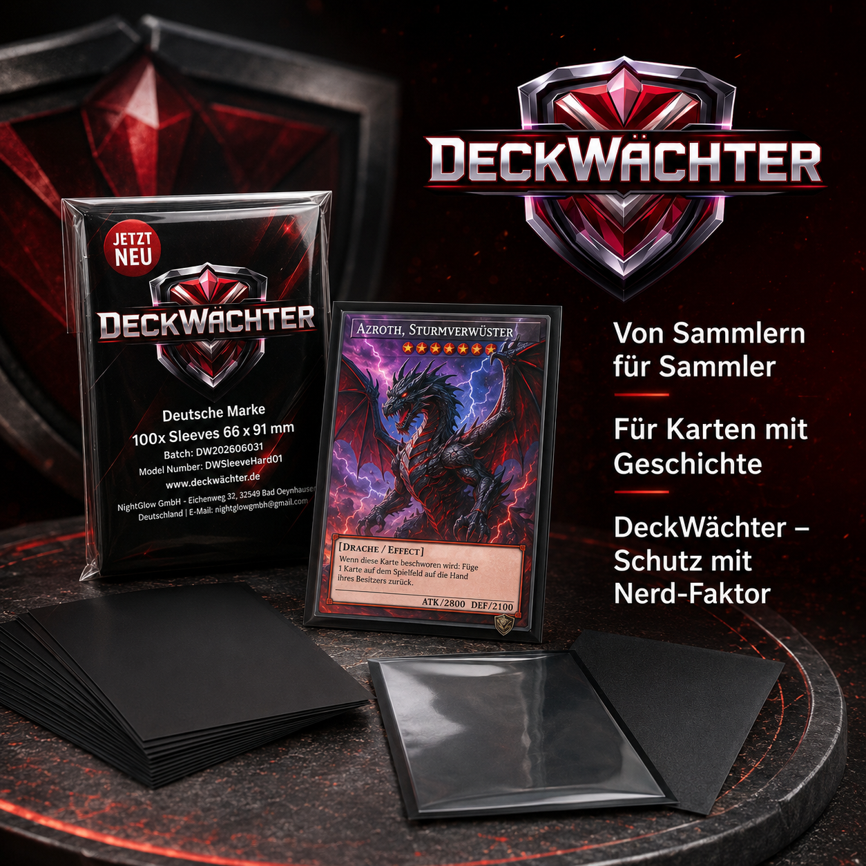 DeckWächter Kartenhüllen – von Sammlern für Sammler