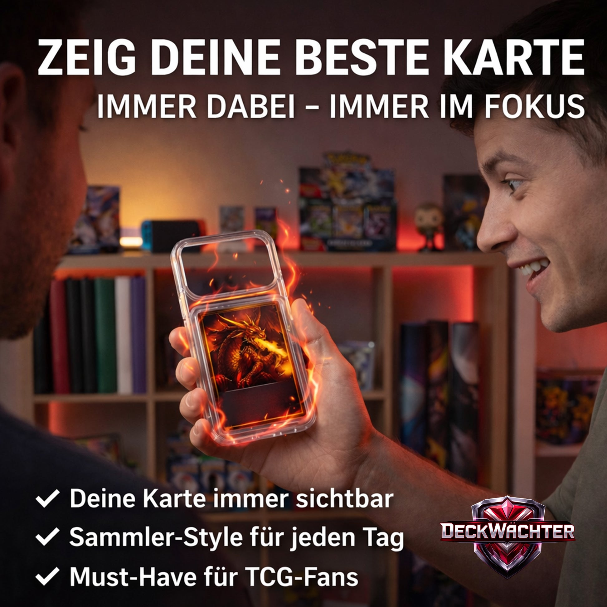 TCG Handyhülle Pokémon Karten DeckWächter