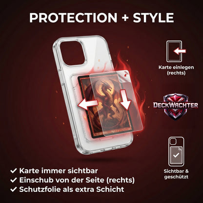 Handyhülle TCG Karte eingelegt
