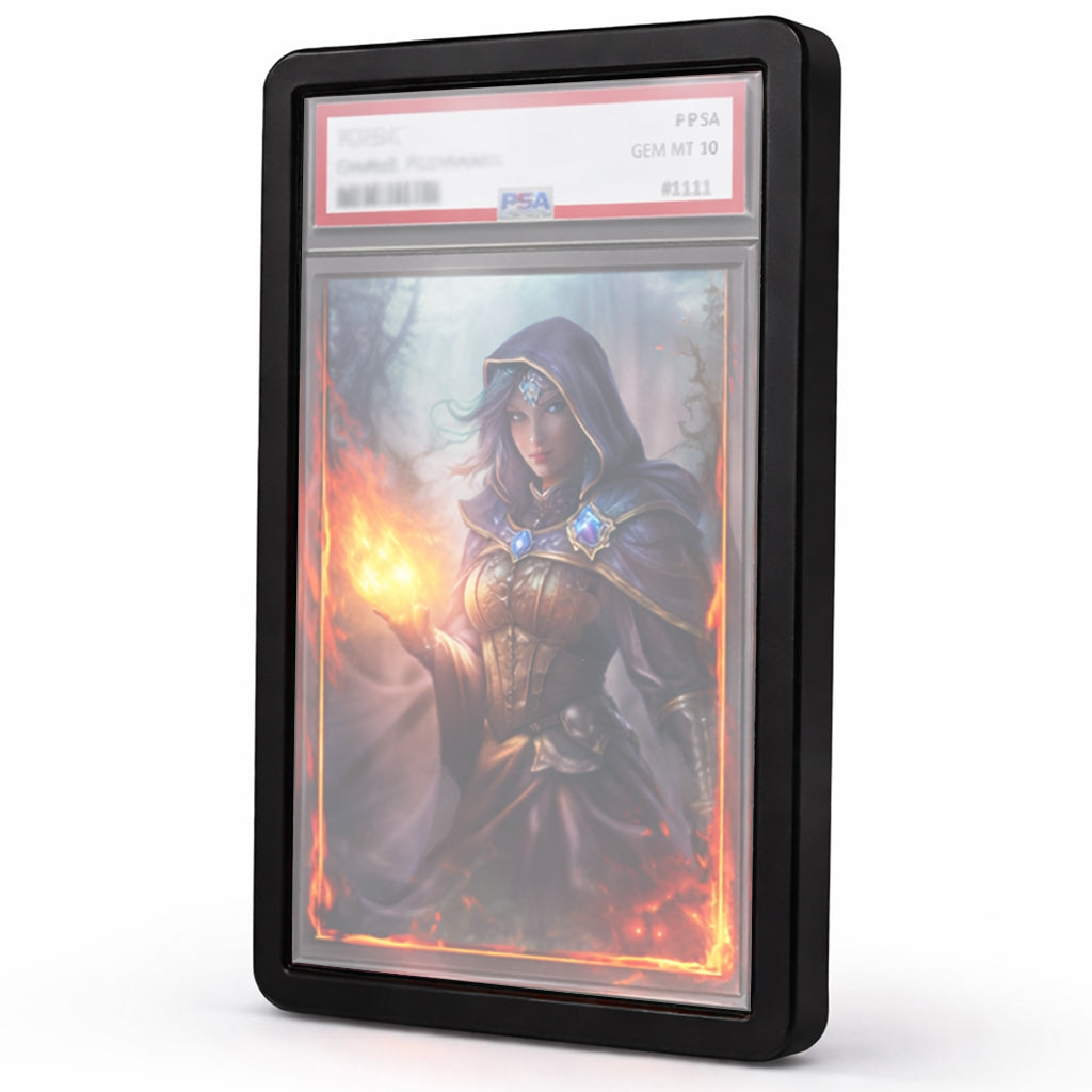 PSA Bumper – Silikon-Schutzrahmen für PSA Graded Karten | 1er oder 5er-Set Schwarz oder Weiß