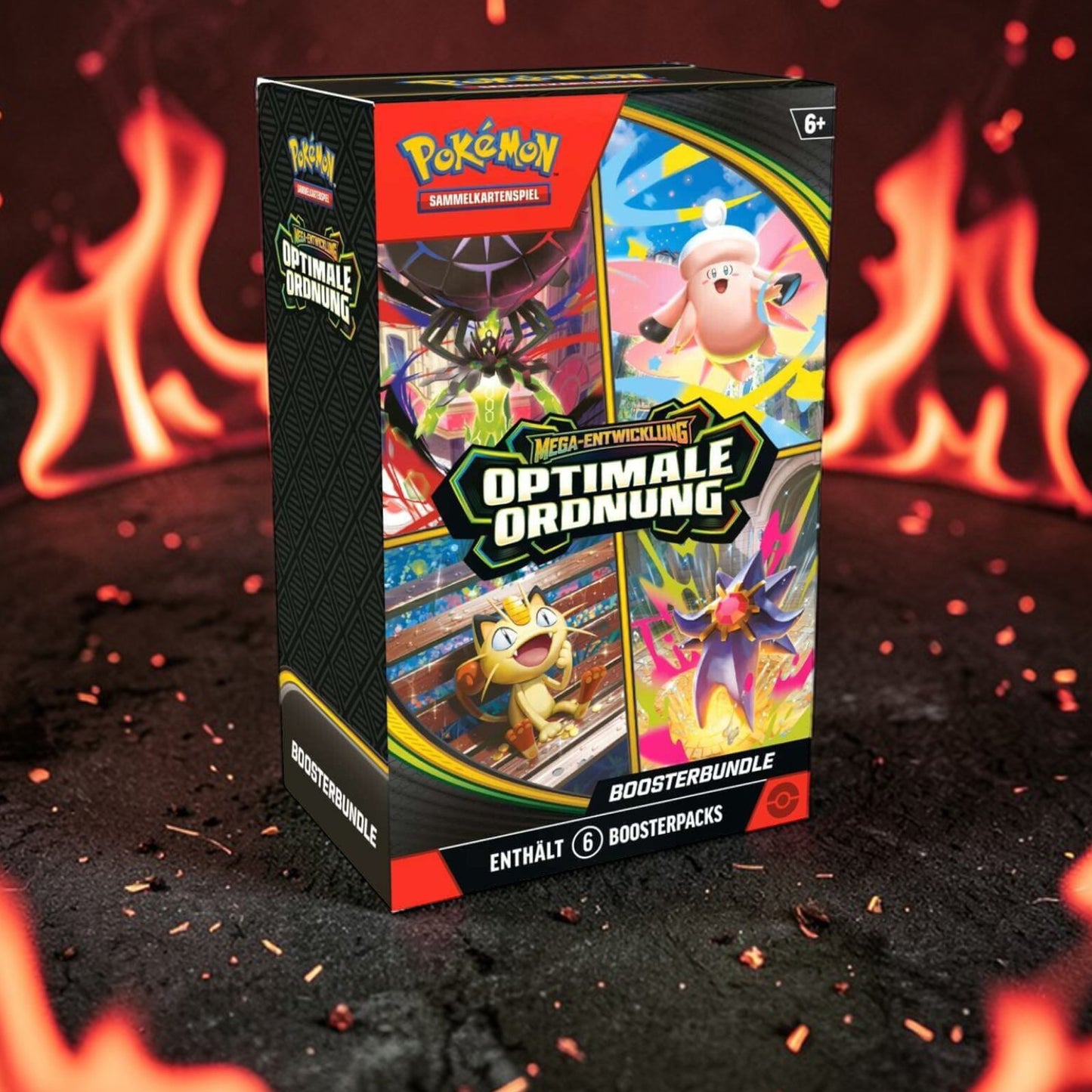 Pokémon Mega-Entwicklung: Optimale Ordnung – Boosterbundle (6 Boosterpacks)