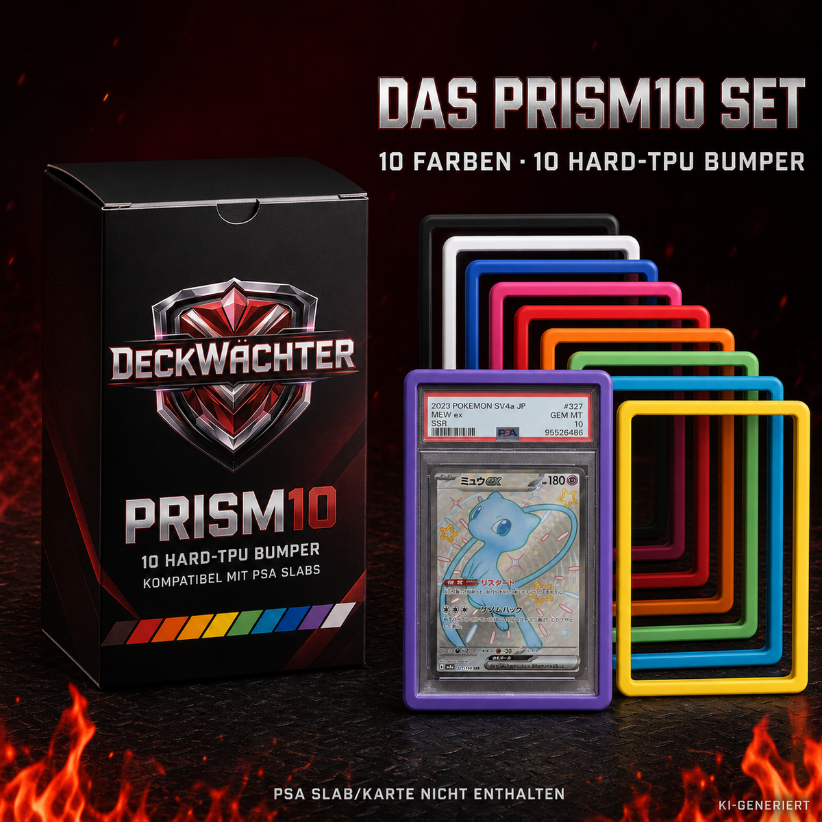 PRISM10 PSA Slab Bumper – Produktansicht