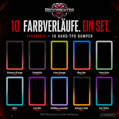 SPARKLE10 – zehn glitzernde Farbverläufe im Set