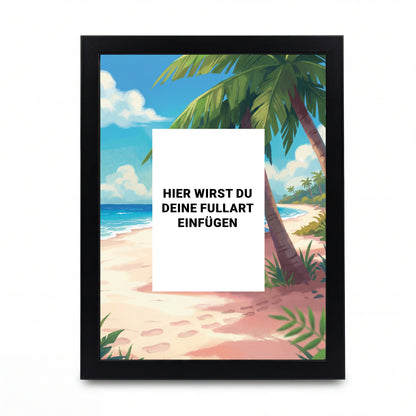 Individuelles Karten-Frame-Insert (20 × 15 cm) Künstlerische Hintergrund-Erweiterung für Full-Art-Sammelkarten | FIRST EDITION DEAL – NUR DIE ERSTEN SAMMLER SPAREN