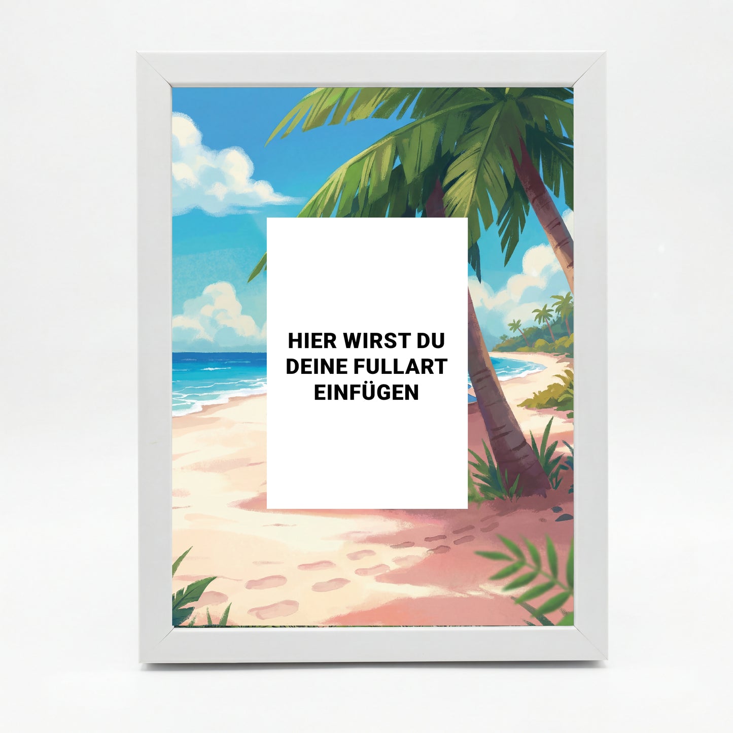 Individuelles Karten-Frame-Insert (20 × 15 cm) Künstlerische Hintergrund-Erweiterung für Full-Art-Sammelkarten | FIRST EDITION DEAL – NUR DIE ERSTEN SAMMLER SPAREN