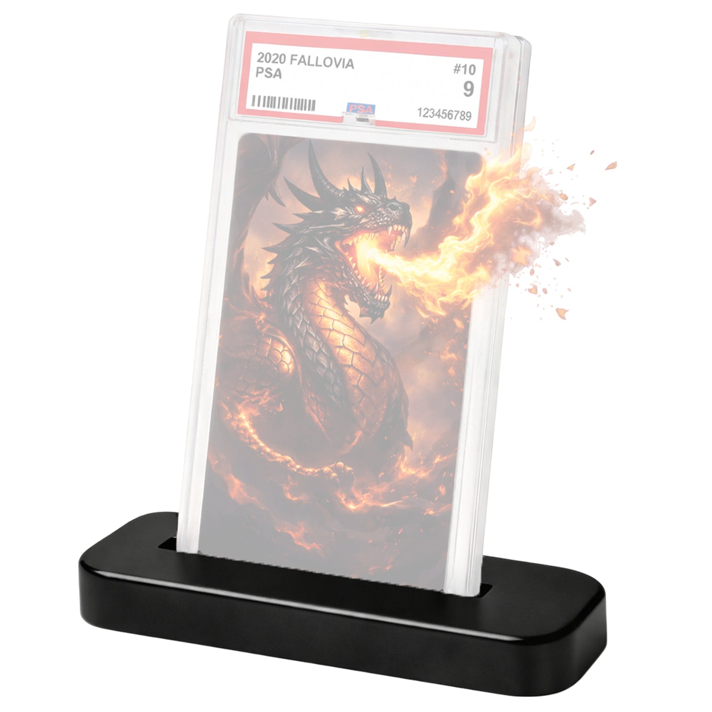 PSA Kartenständer Schwarz – 5er / 10er Set | Für PSA Graded Cards