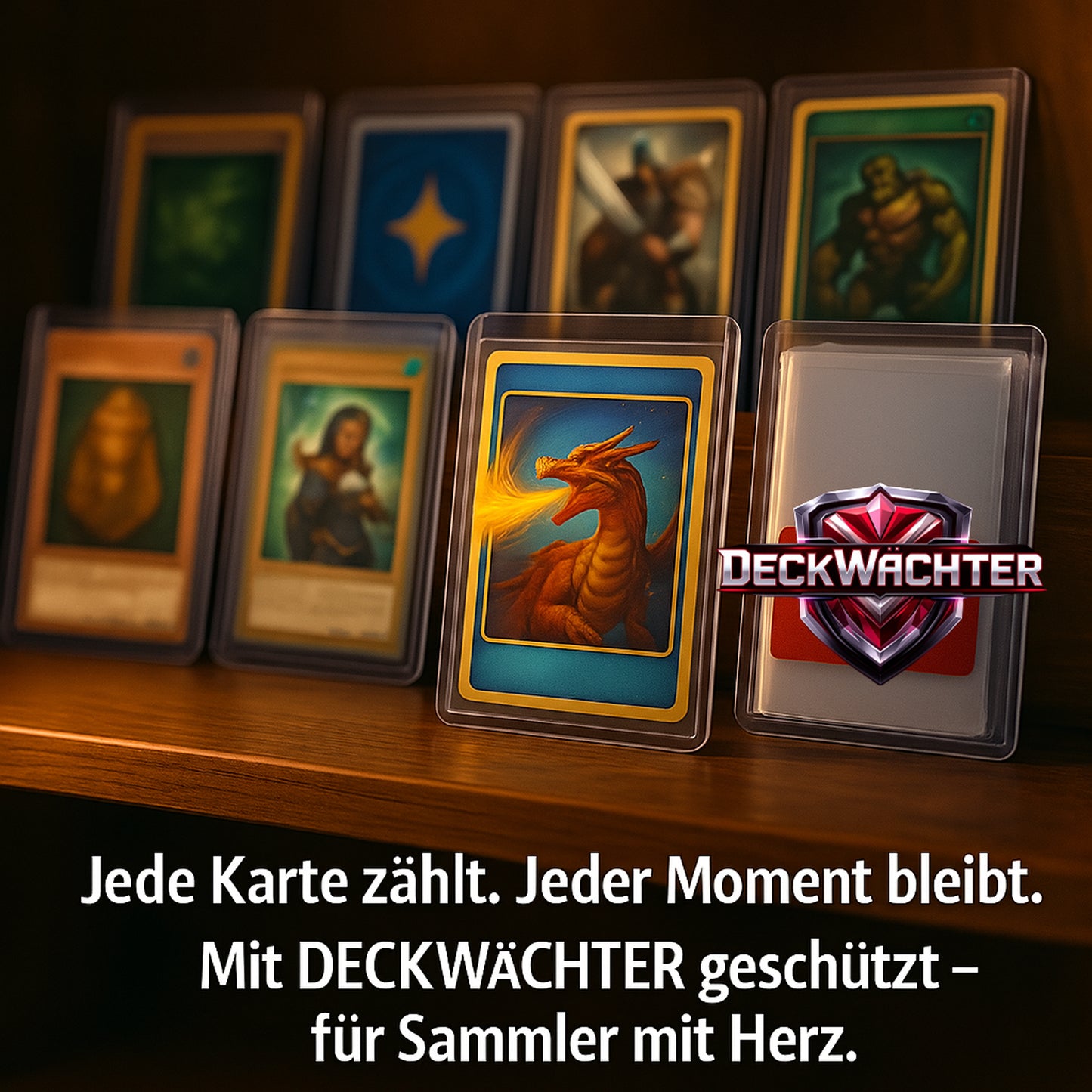 Toploader Sleeves Set 3"x4" für TCG Sammelkarten 200 im Set