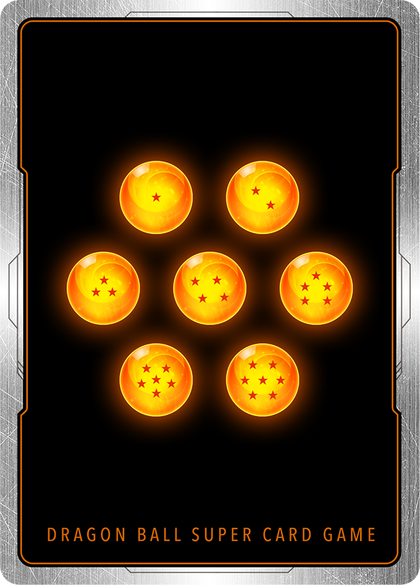Dragon Ball Kartenrücken